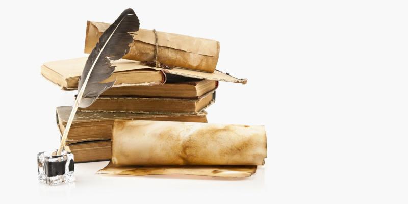 كتب و اوراق قديمة